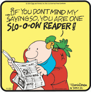 Slow Reader